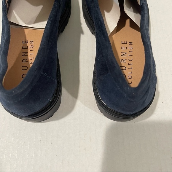 Women’s Journee Collections Erika Blue Vegan Loafer Size 6 US! - Picture 6 of 9